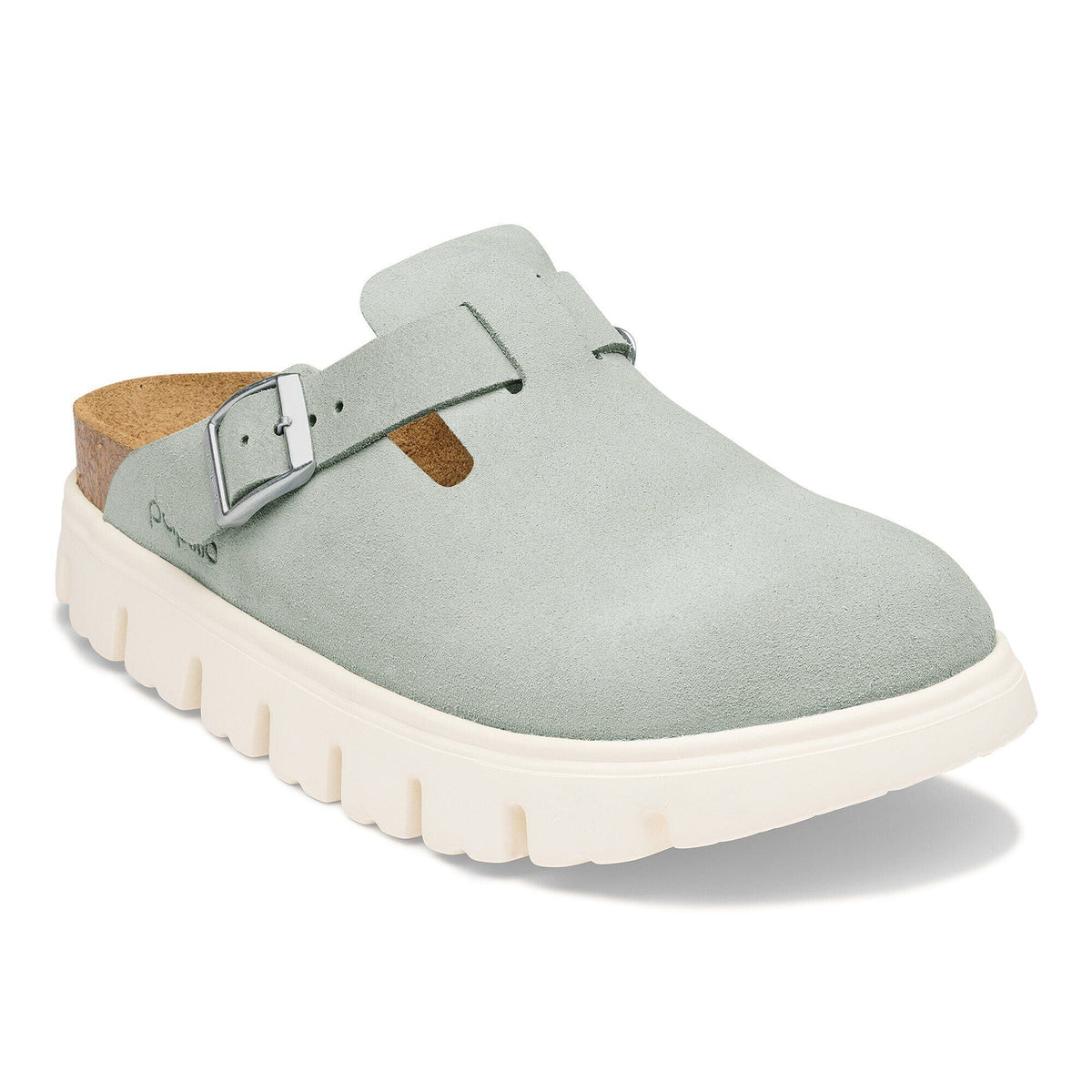 Boston Chunky Suede Leather - Pure Sage