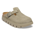 Boston Chunky Suede Leather - Taupe