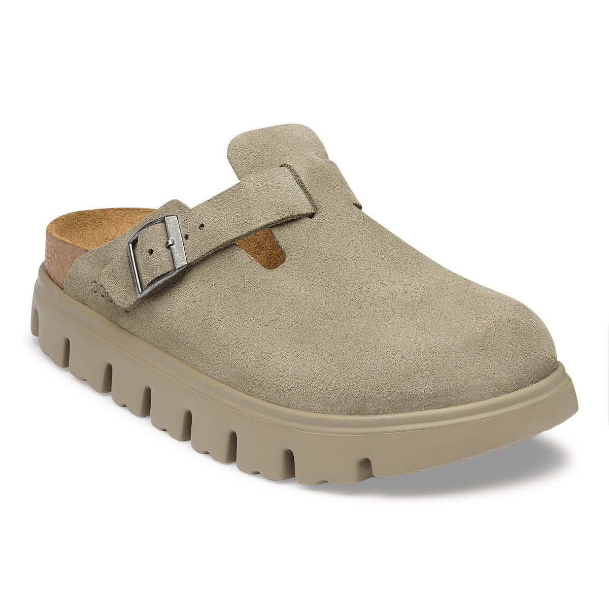 Boston Chunky Suede Leather - Taupe