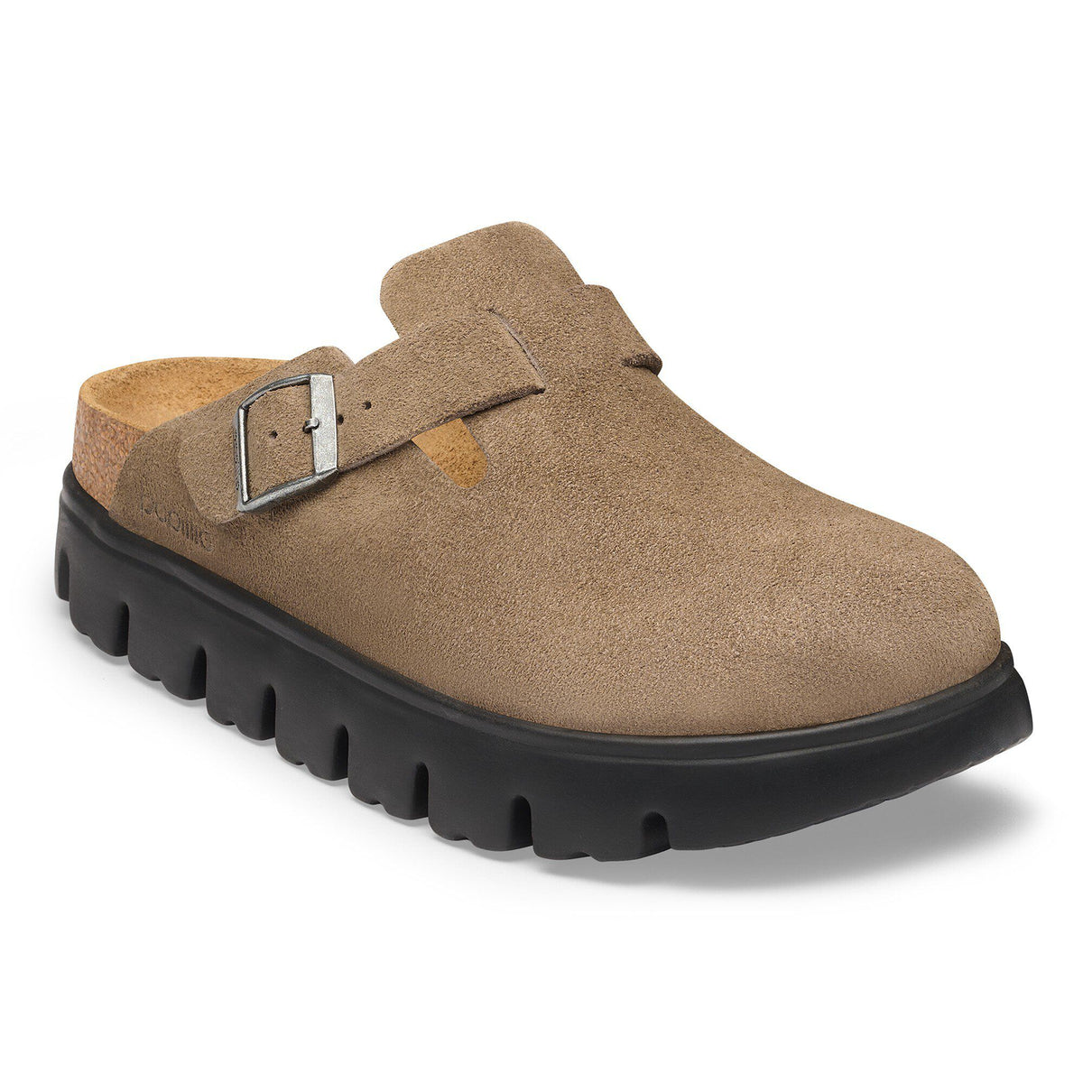 Boston Chunky Suede Leather - Gray Taupe