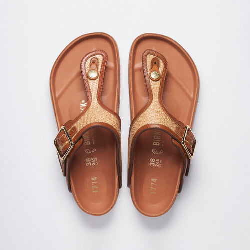 1774 Gizeh Raffia Synthetik - Ginger Brown
