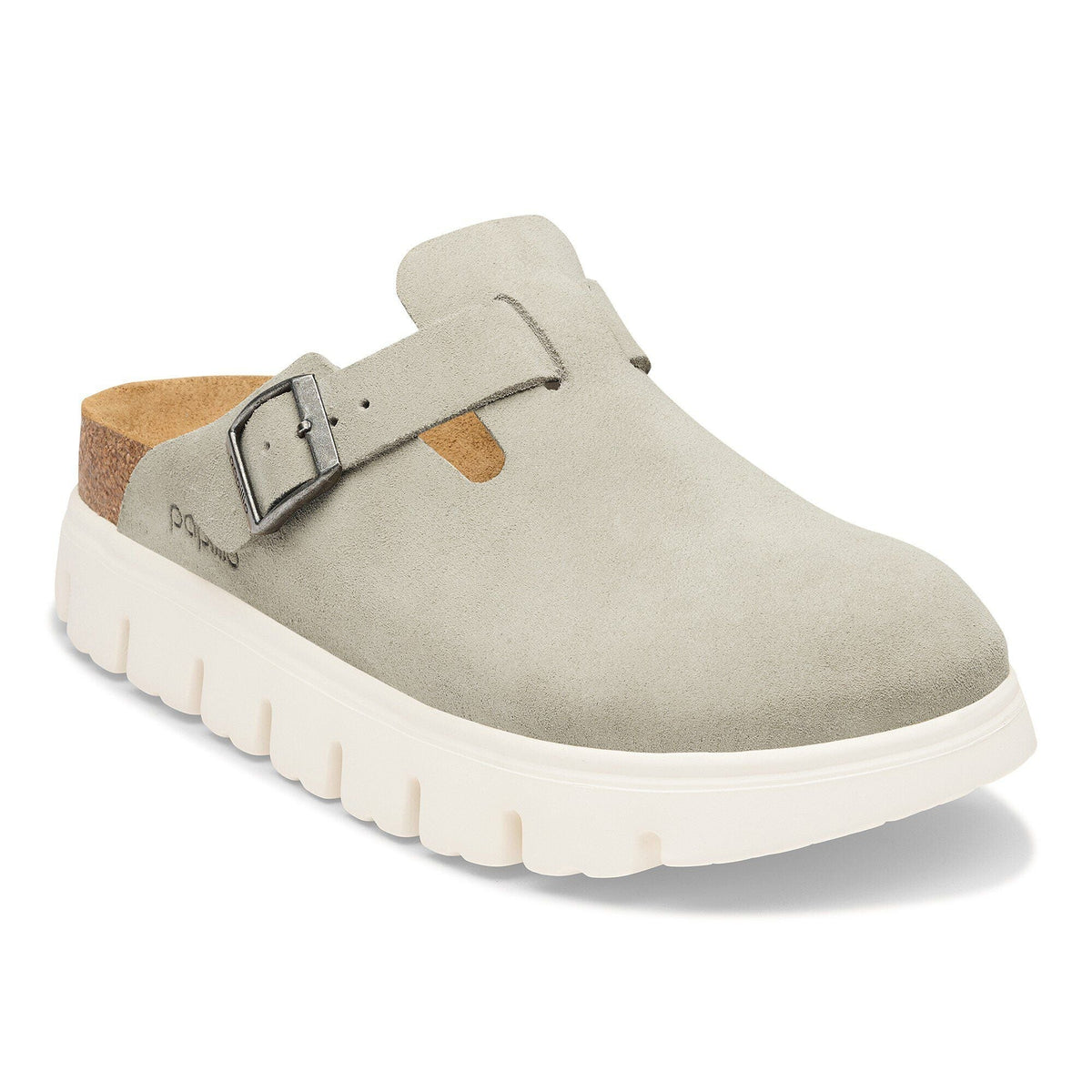 Boston Chunky Suede Leather - Oyster