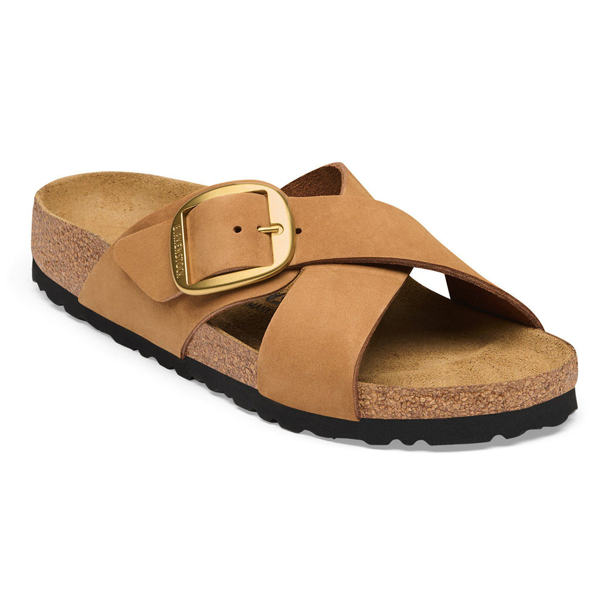 Siena Big Buckle Nubuck Leather - Mink