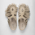 ETRO Gizeh Fringes Suede Leather - Taupe
