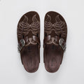 ETRO Boston Embroidery Suede Leather - Chocolate