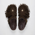 ETRO Gizeh Fringes Suede Leather - Chocolate
