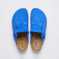 ADERERROR Boston Flap Suede Leather - Ultra Blue