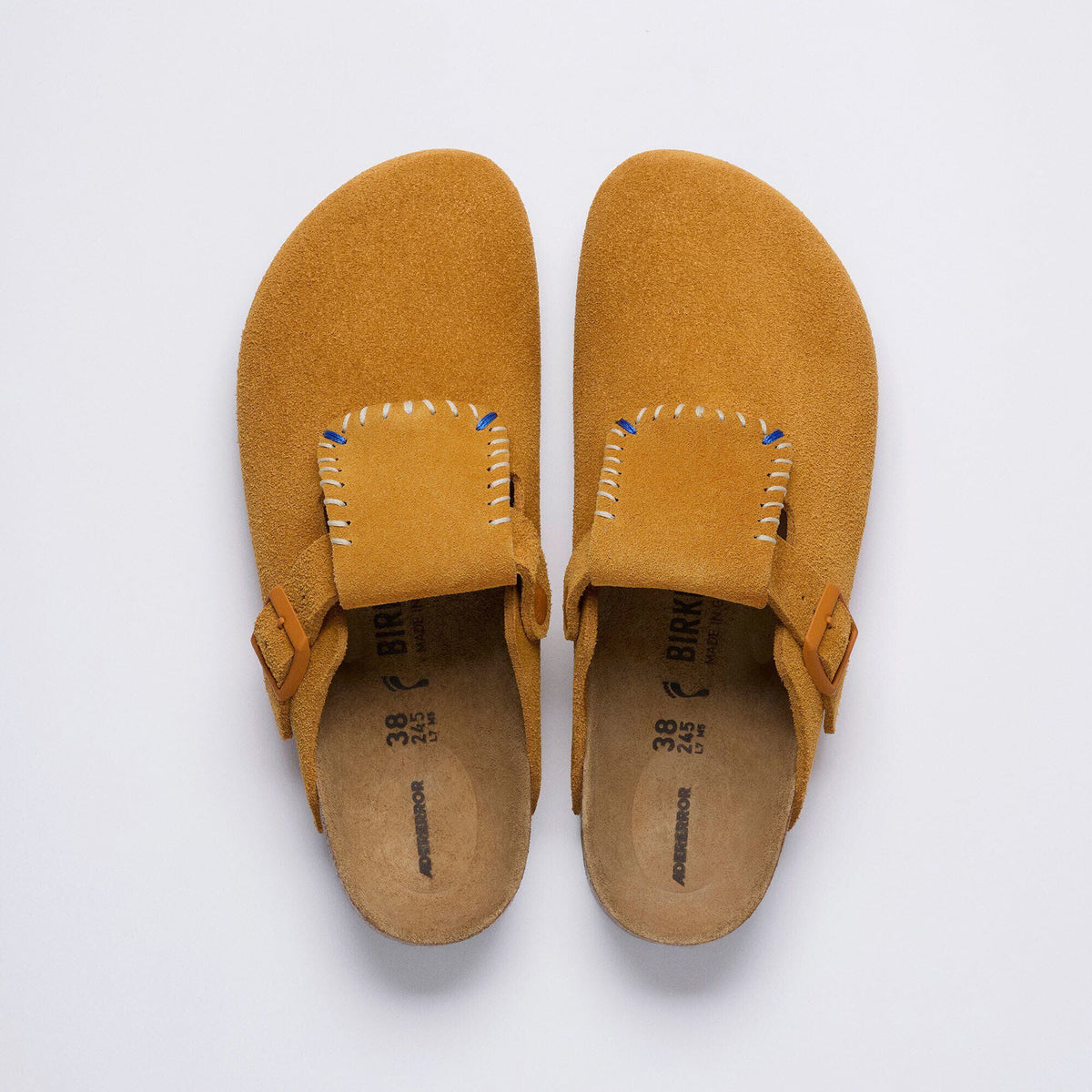 ADERERROR Boston Flap Suede Leather - Honey
