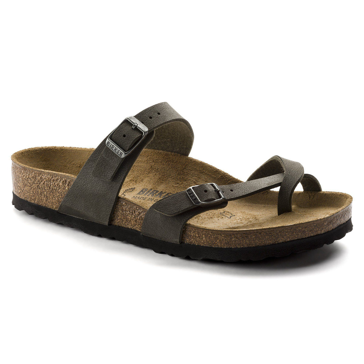 Mayari Birko-Flor Nubuck - Brushed Emerald Green