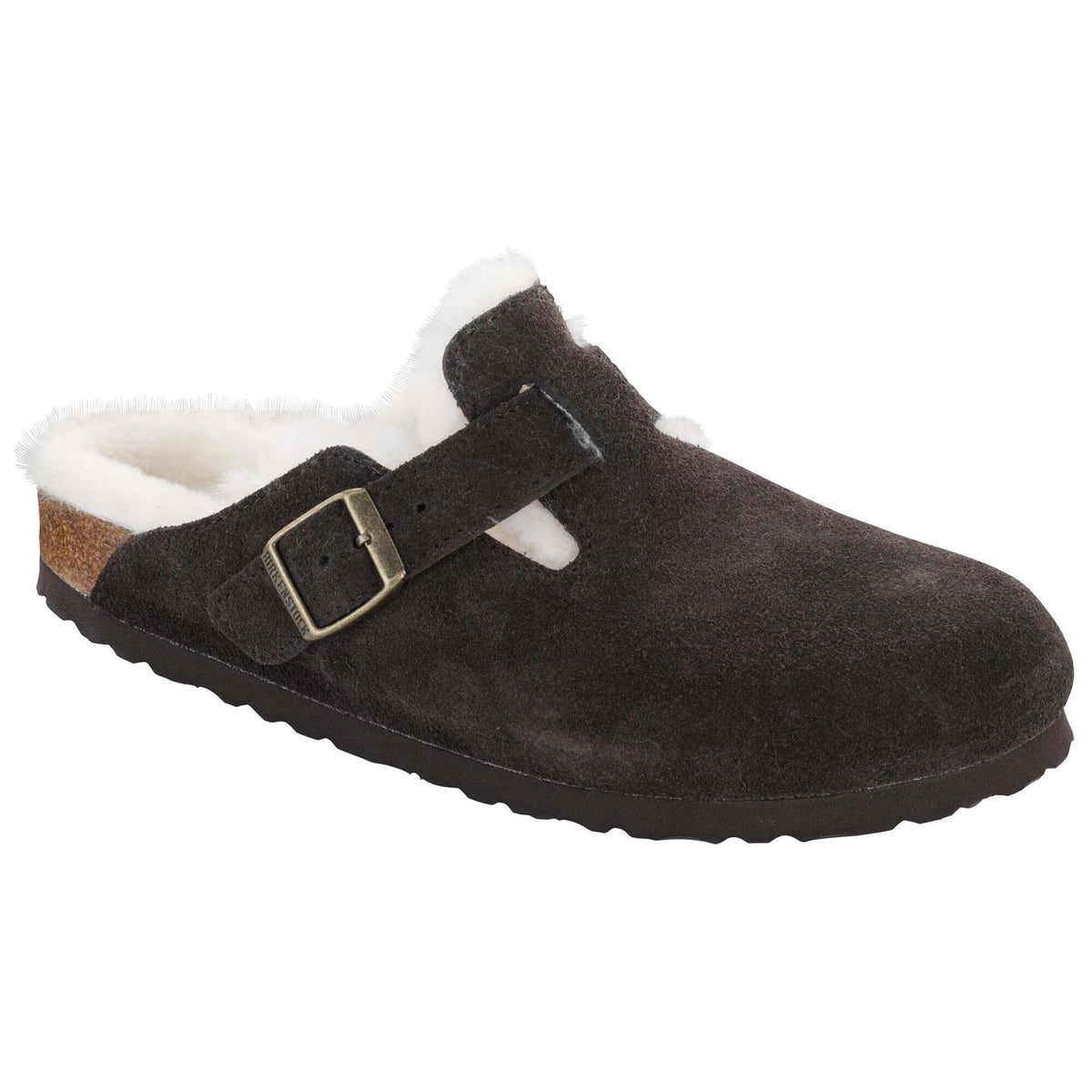 Boston Shearling Suede Leather - Mocha