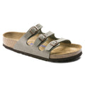 Florida Soft Footbed Birko-Flor Nubuck - Stone