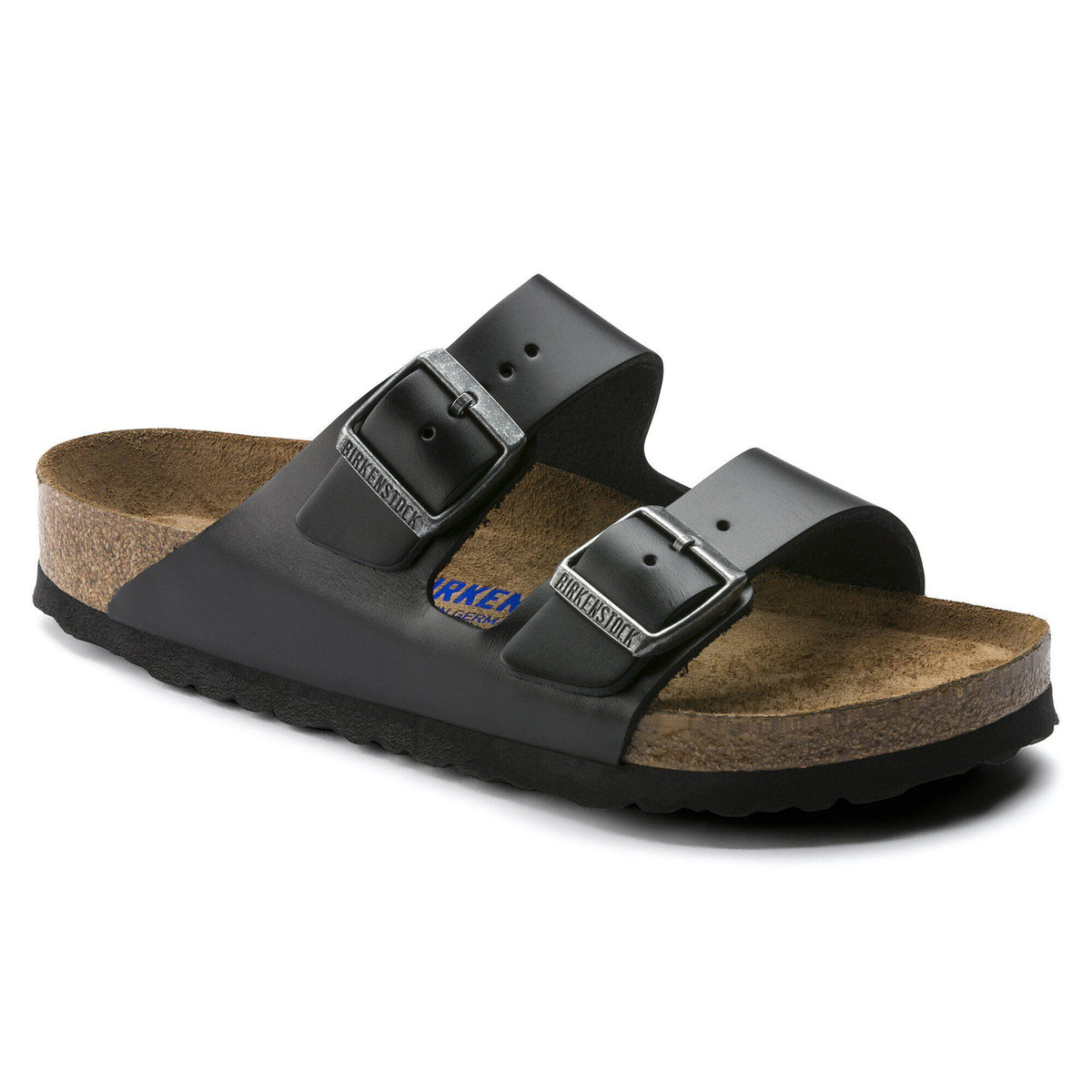 Arizona Soft Footbed Waxy Leather - Amalfi Black