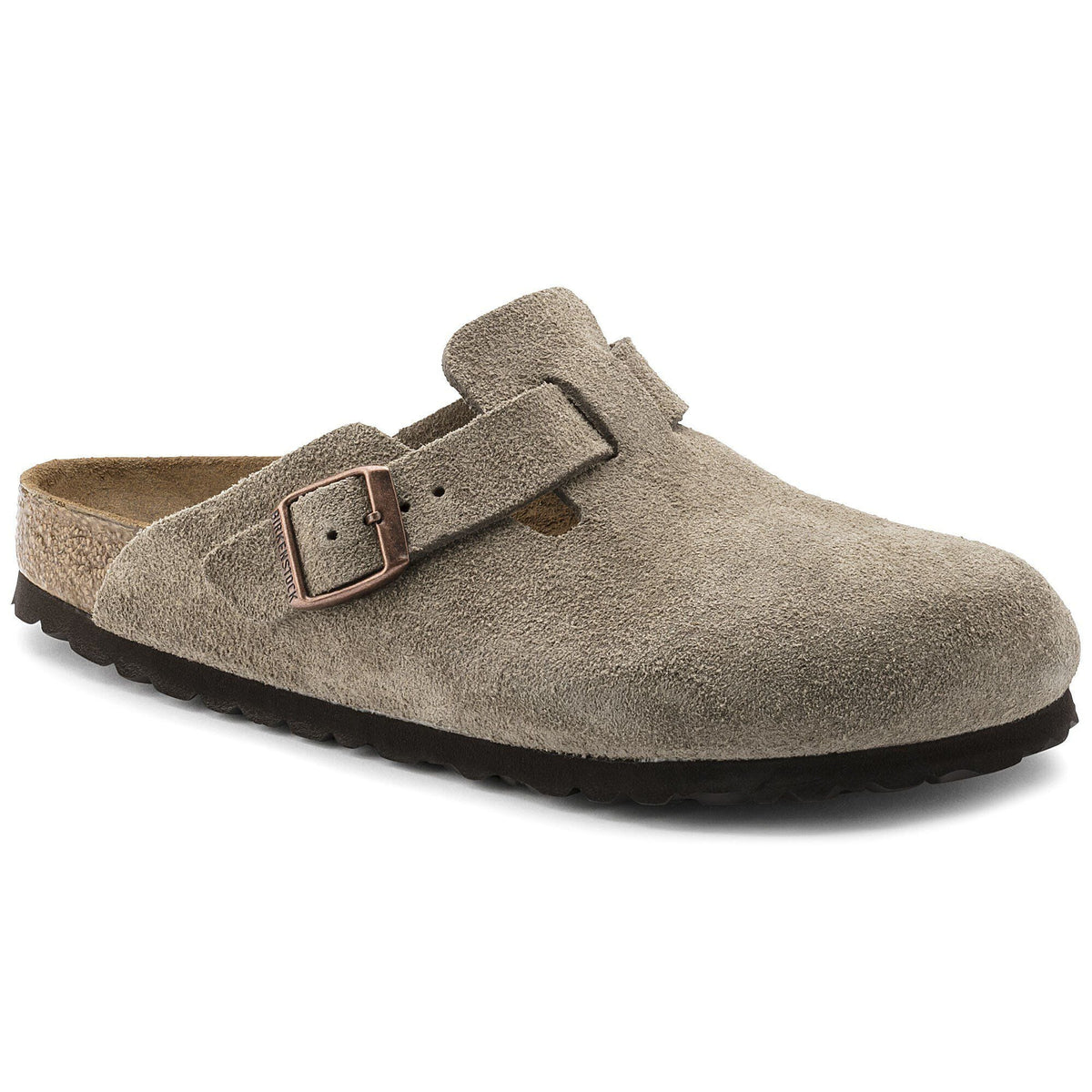 Boston Suede Leather - Taupe