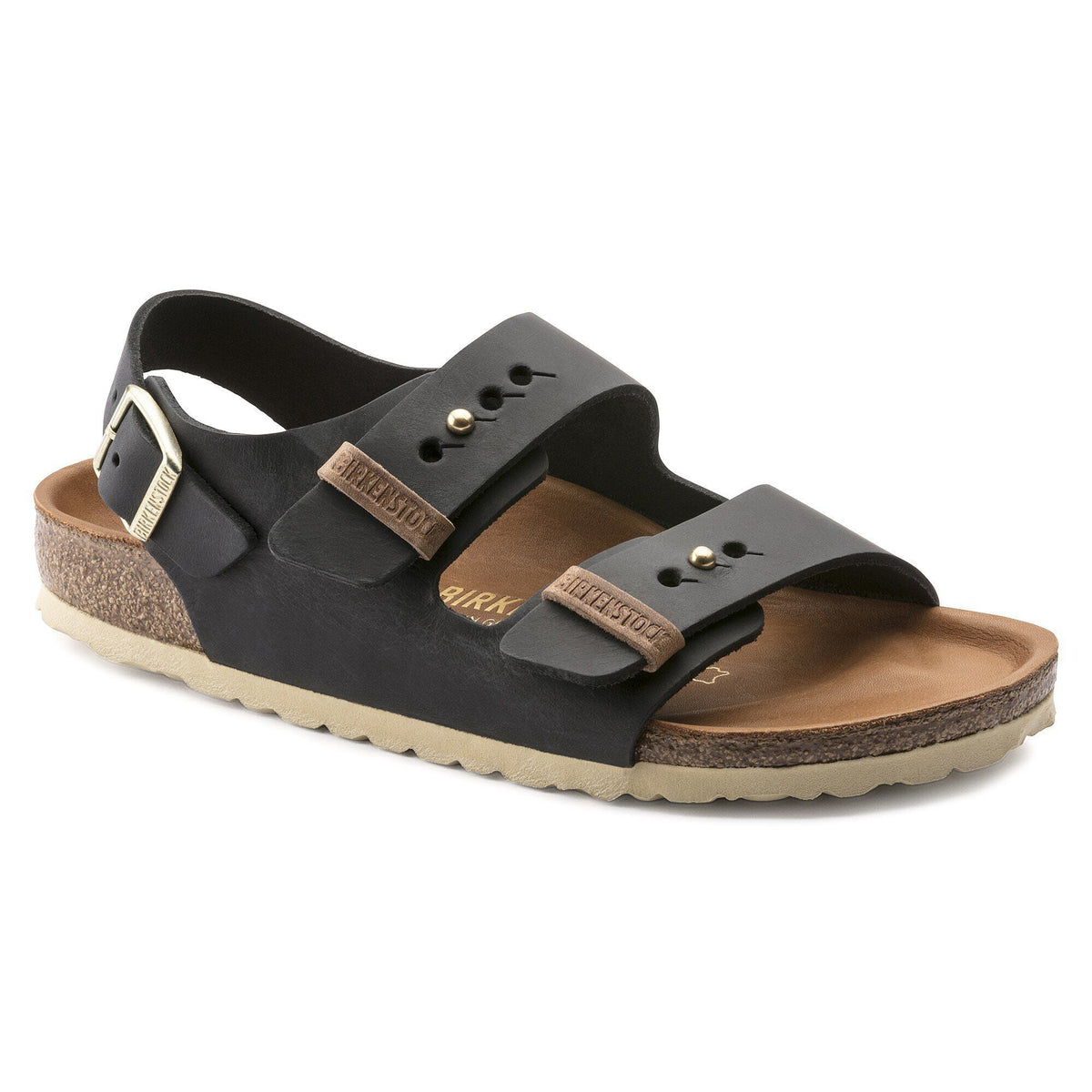 Milano Natural Leather Oiled - Natural Black